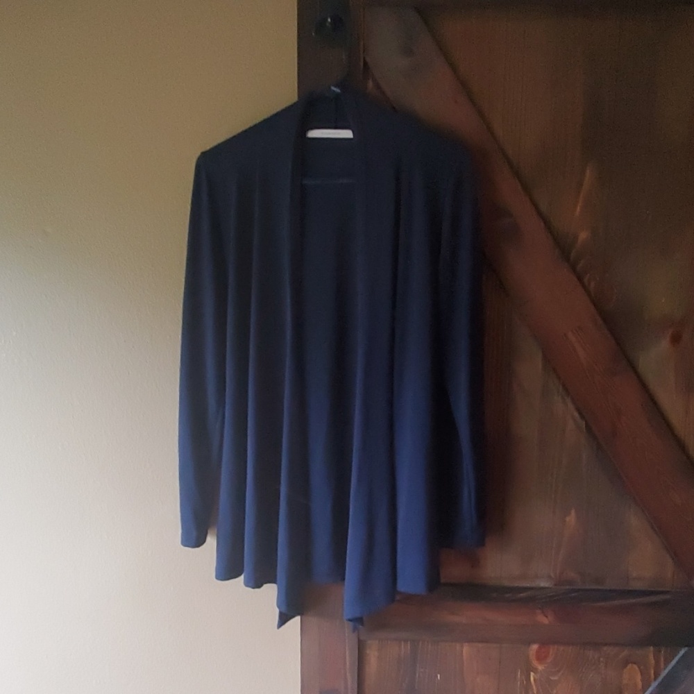 Deep blue cardigan